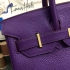 Hermes birkin 35cm original togo leather purple